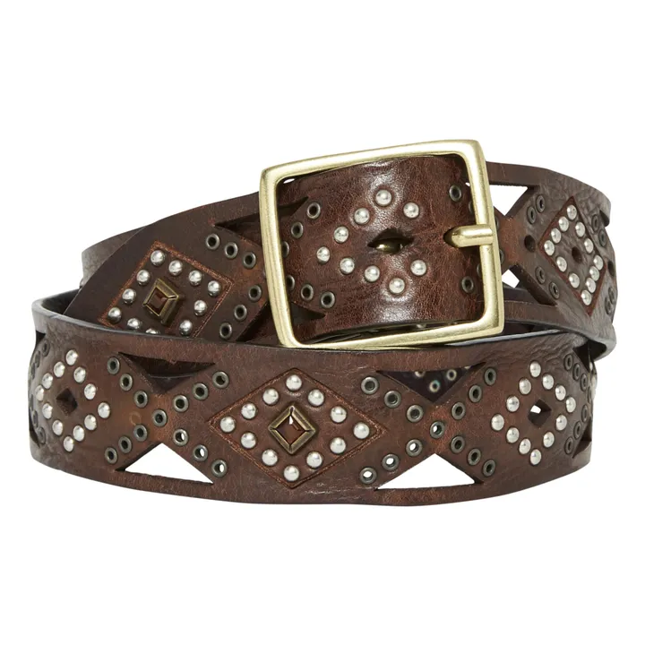 Post and Co Ceinture N°10062 | Marron