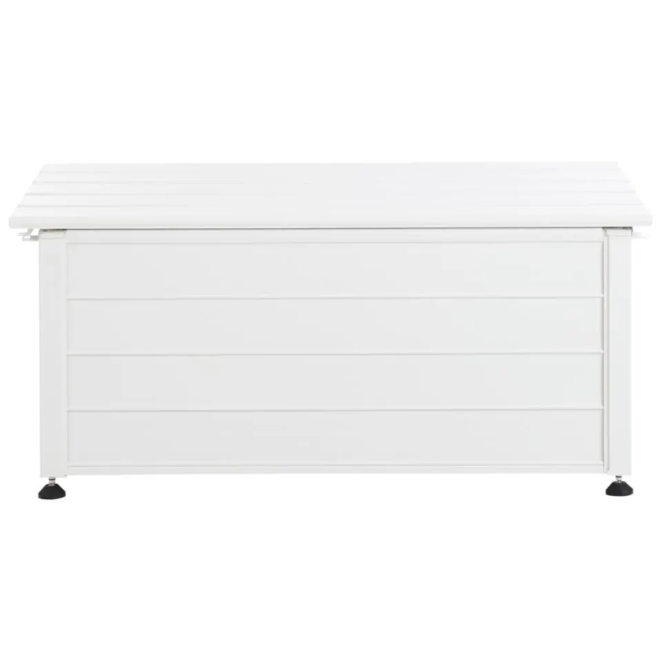 CAMPALTO - Kussenbox - Wit - 113 x 50 cm - Aluminium
