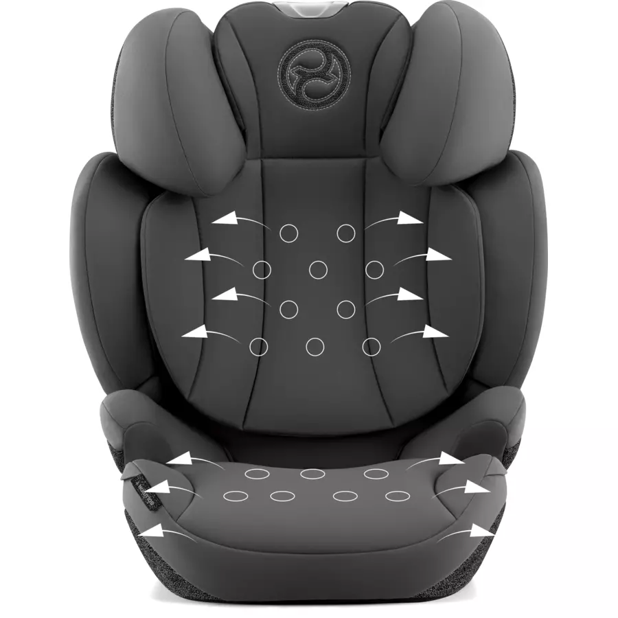 cybex PLATINUM Kindersitz Solution T I-Fix Mirage Grey