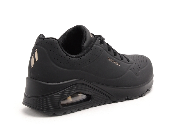 Skechers basses femme 73690 noir