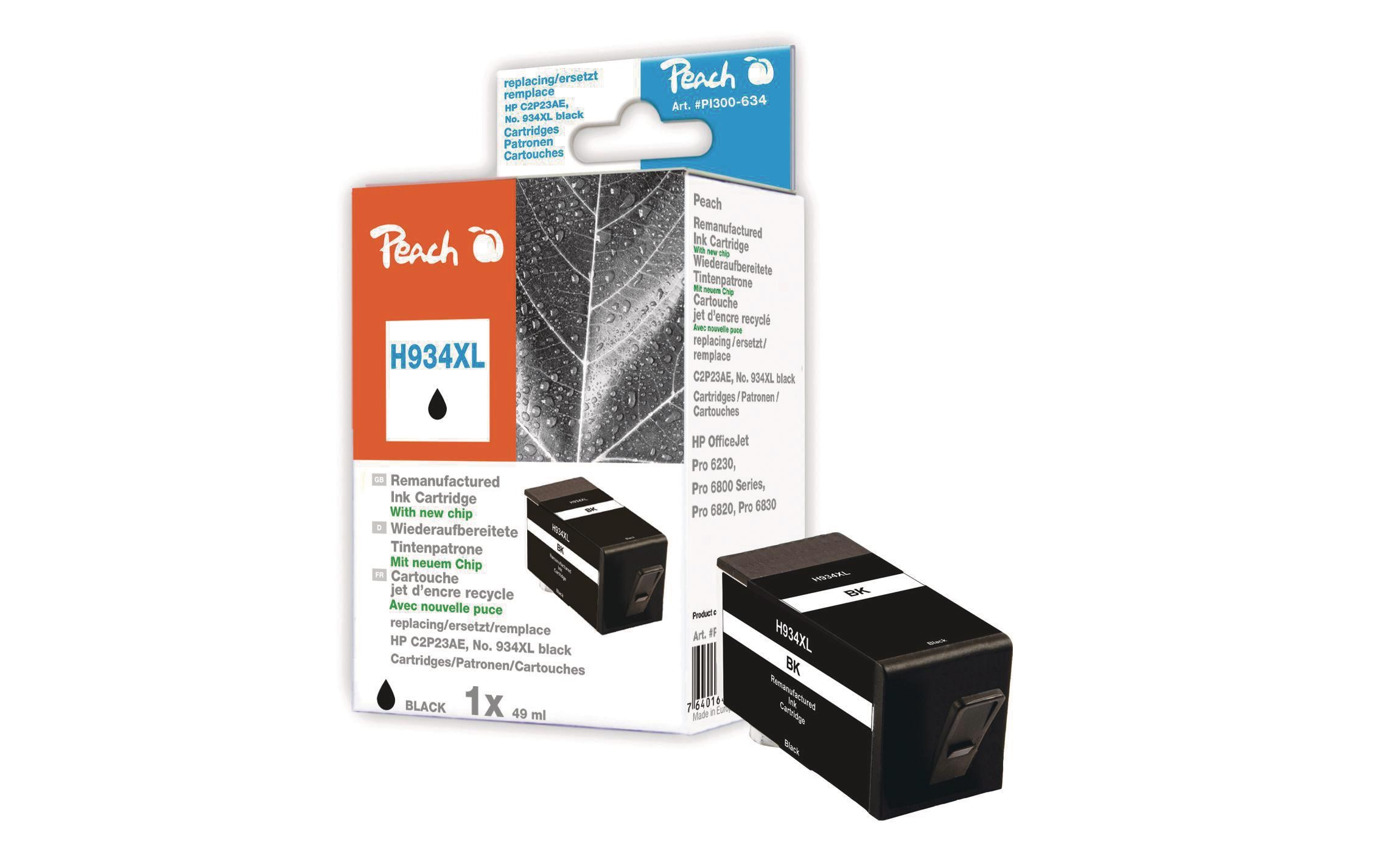 Tinte HP Nr. 934XL (C2P23AE) BlackDruckertinte, Schwarz