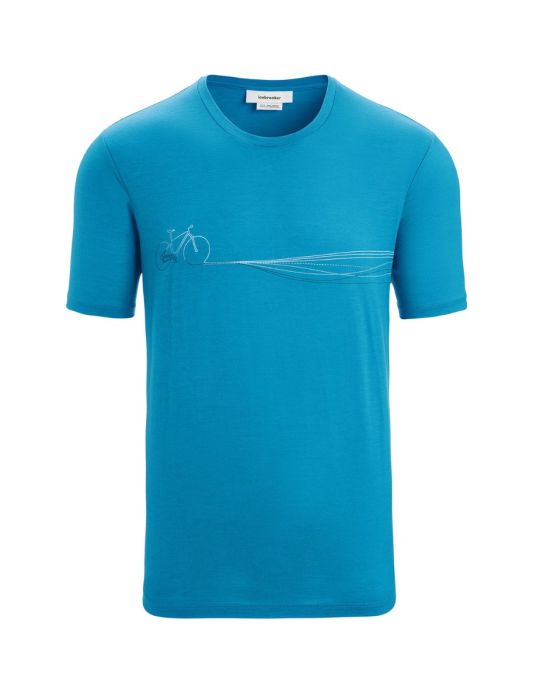 Tech Lite II SS Tee Cadence Paths Men herre-T-shirt