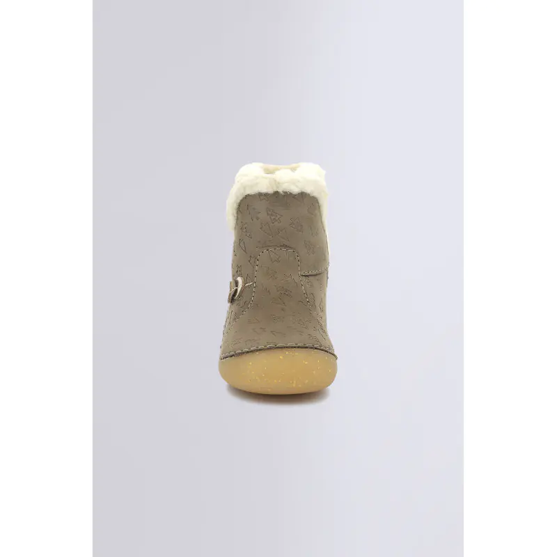 SO WINDY TAUPE OR FANTAISIE BOOTS Cuir Fille
