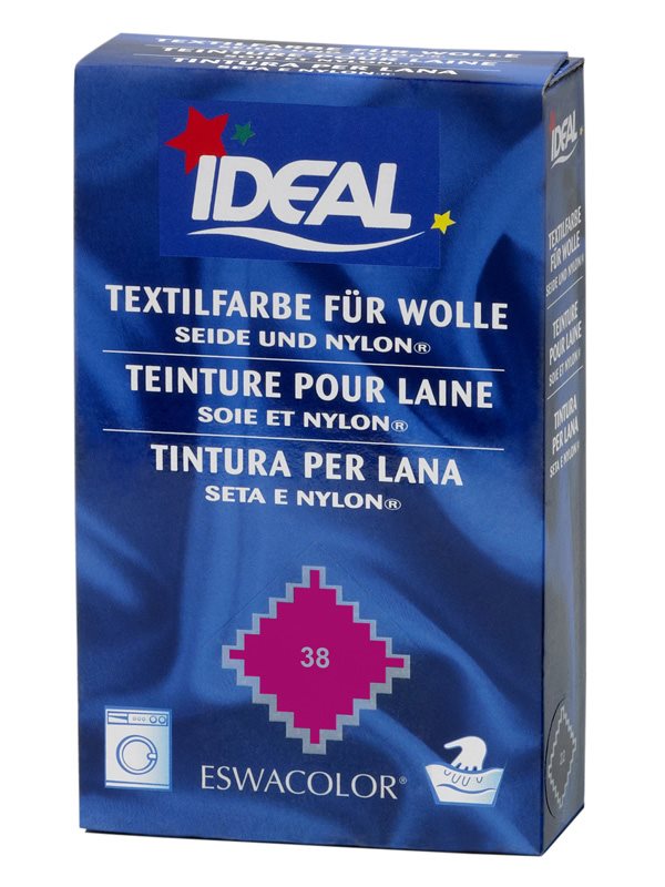 IDEAL Wolle Color<br>30 g, Pulver, No38 fuchsia