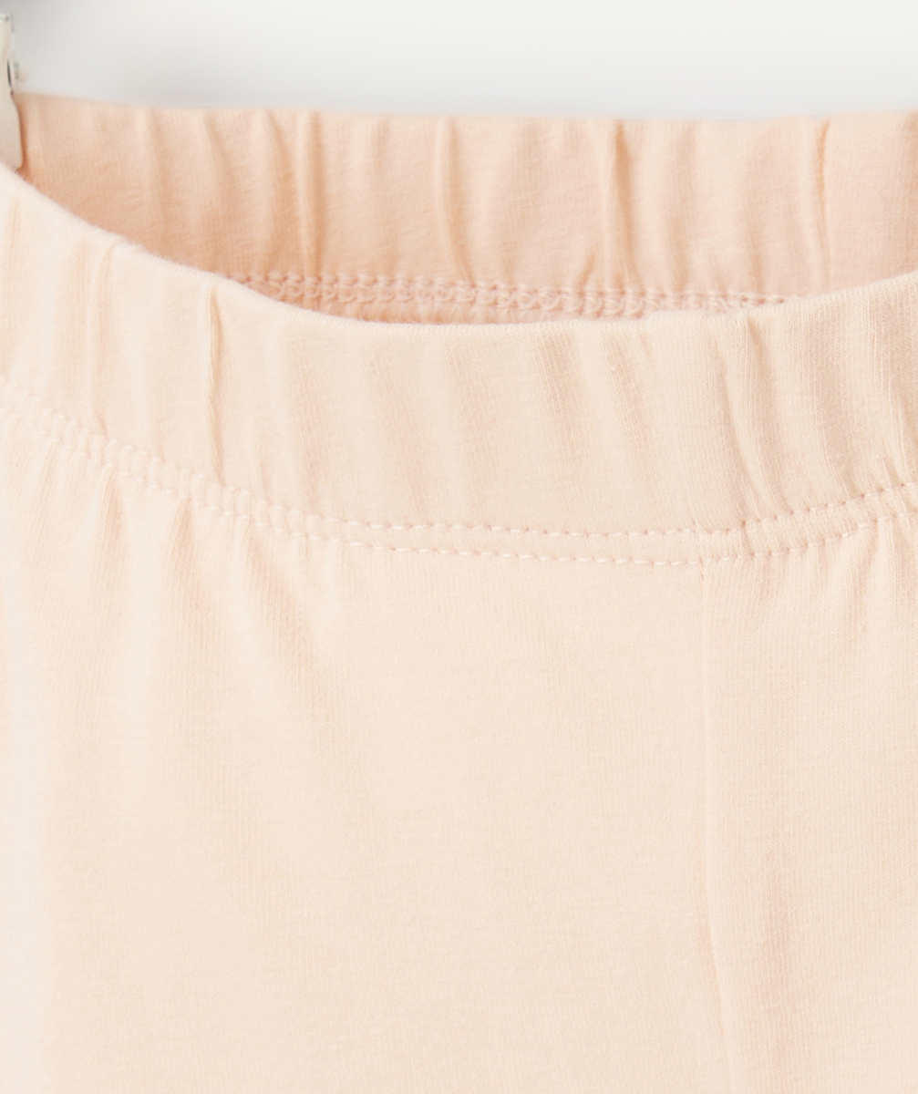 short fille en coton bio orange