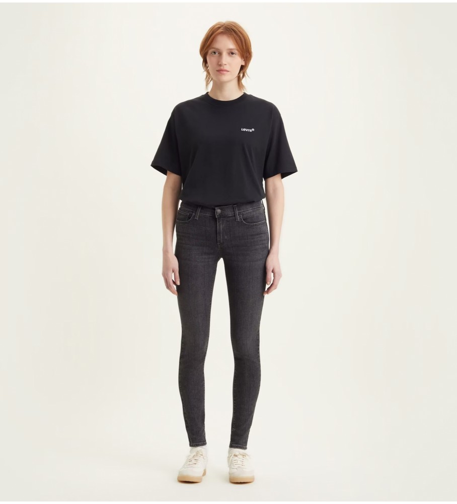 Calça jeans Levi's 710 Super Skinny preta
