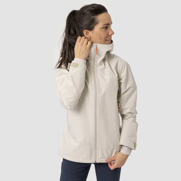 Veste randonnée SALEWA PUEZ GTX-PAC JACKET W OATMEAL