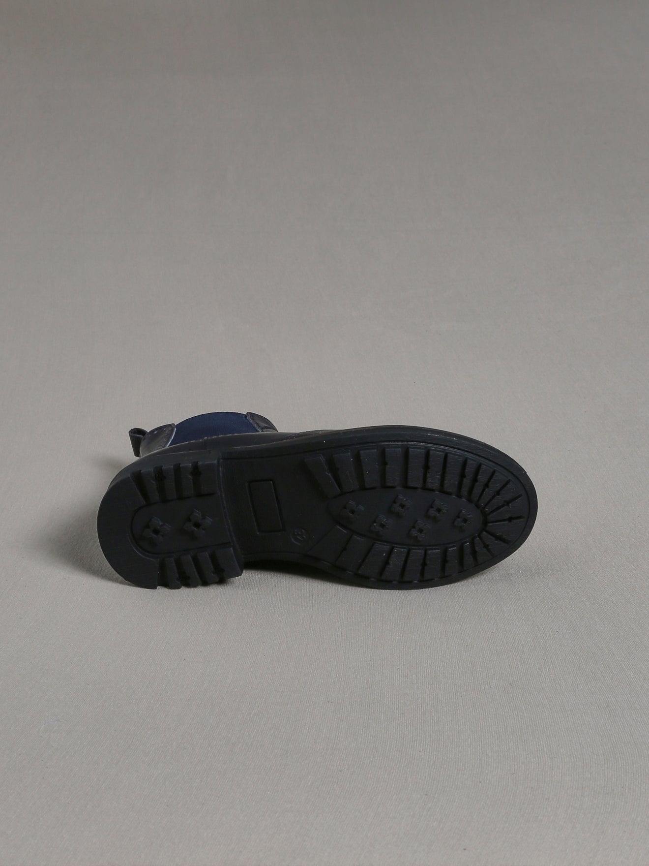 Boots bout fleuri Fille en cuir