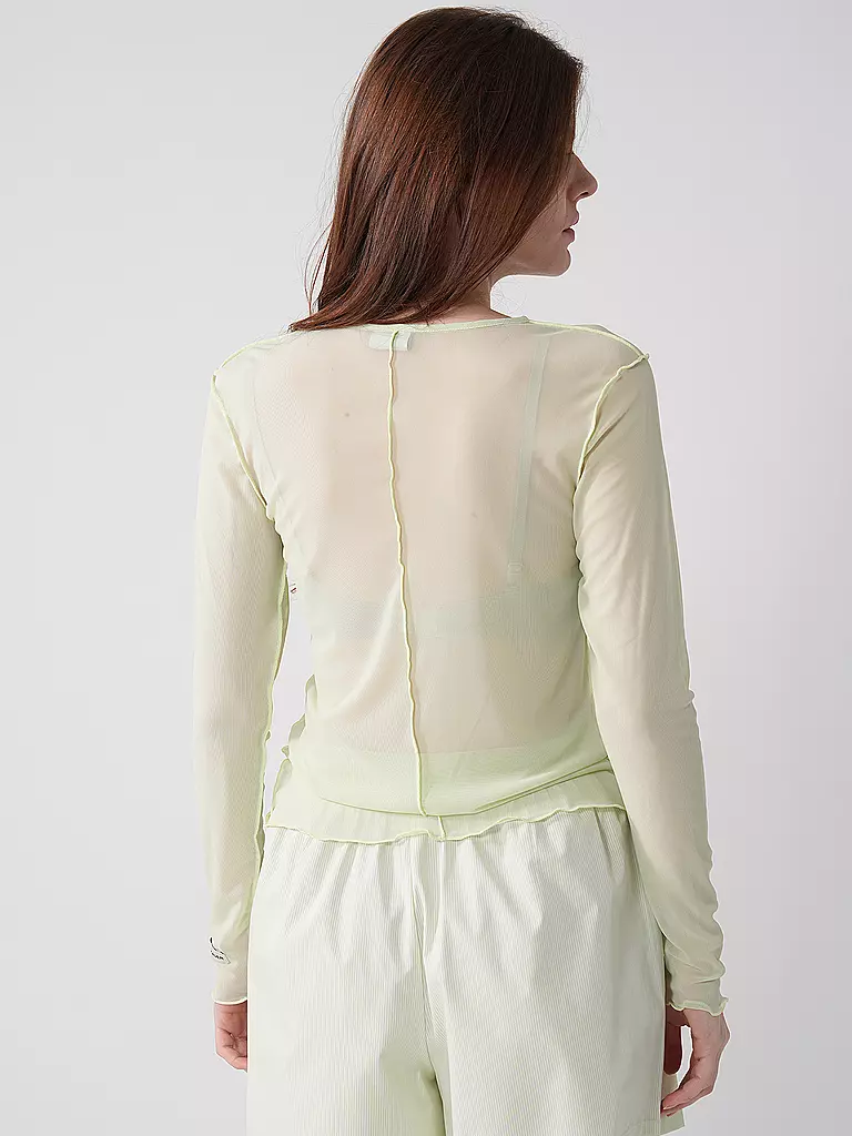 KARO KAUER Langarmshirt hellgrün