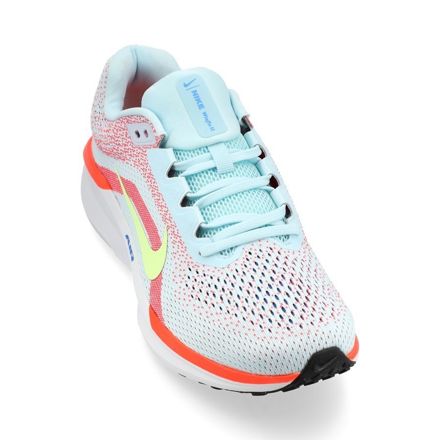 Nike Chaussures de Running Winflo 11 - Bleu/Jaune Fluo/Rouge