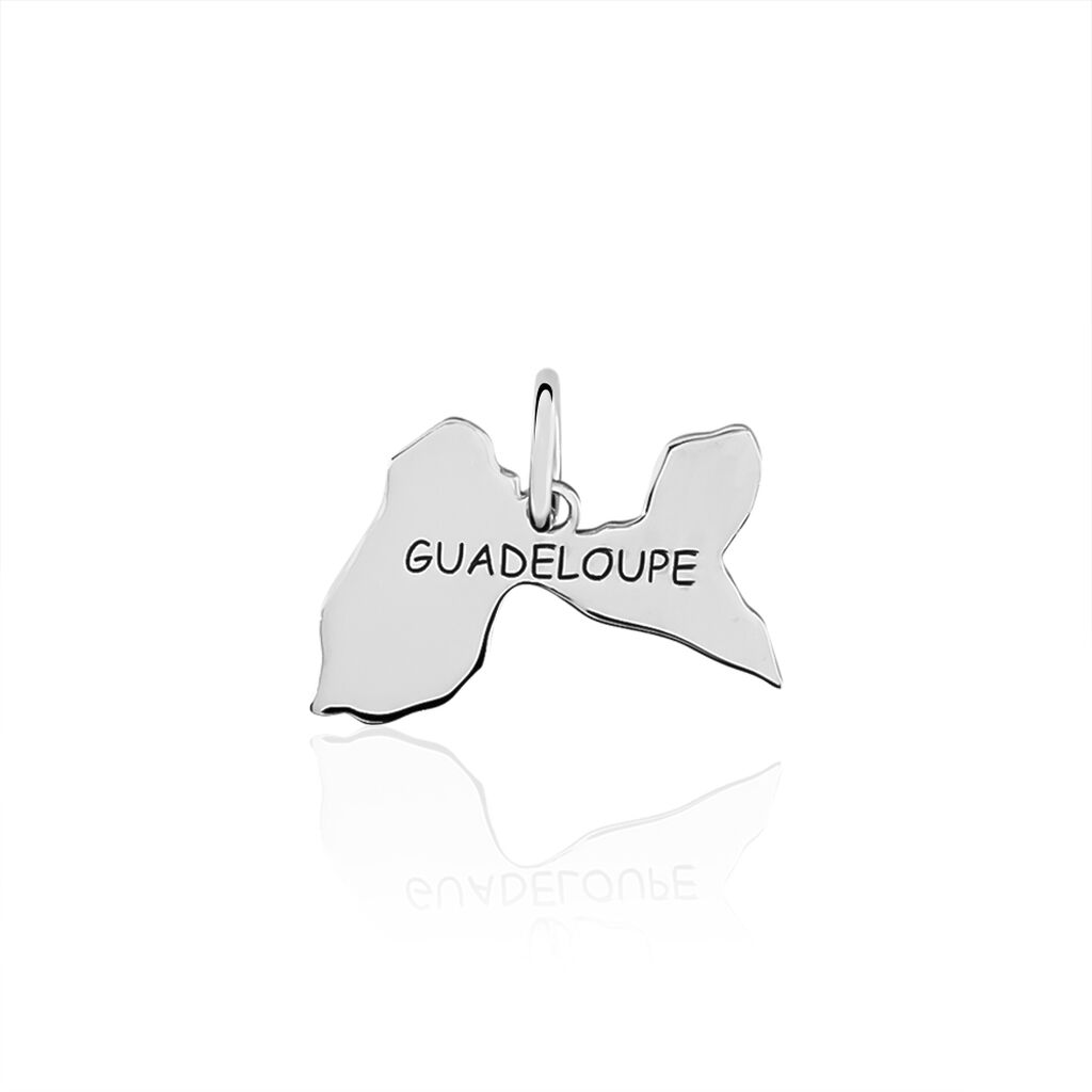 Pendentif Thea Argent Blanc