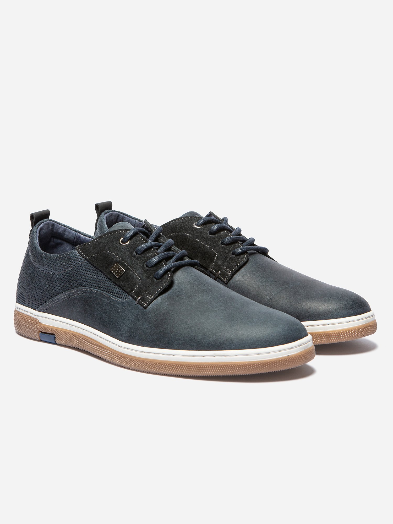 Derbies Homme Cuir Marine