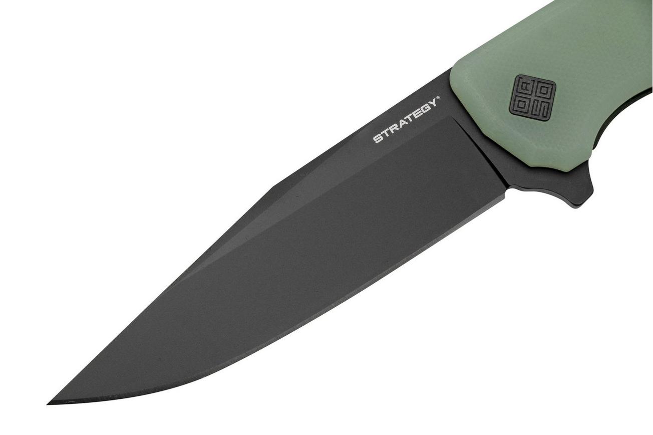 Ocaso Strategy 29JGB Jade G-10 Black PVD, zakmes