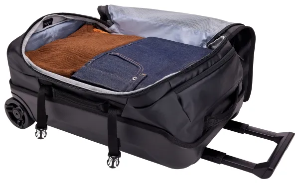 Thule Chasm - Køjesæk - carry on, wheeled - 900D polyester, phthalate-free laminate, polykarbonat - sort