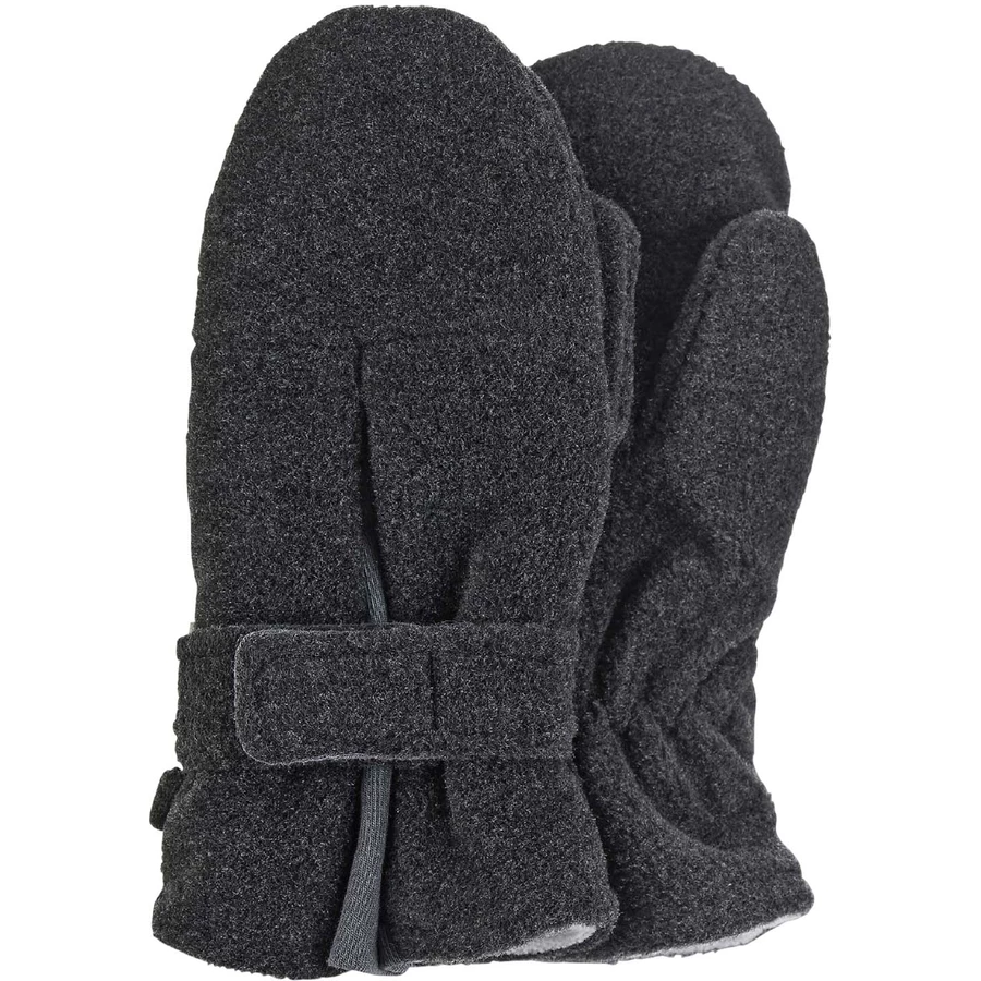 Sterntaler Fäustlinge Microfleece uni anthrazit mel.