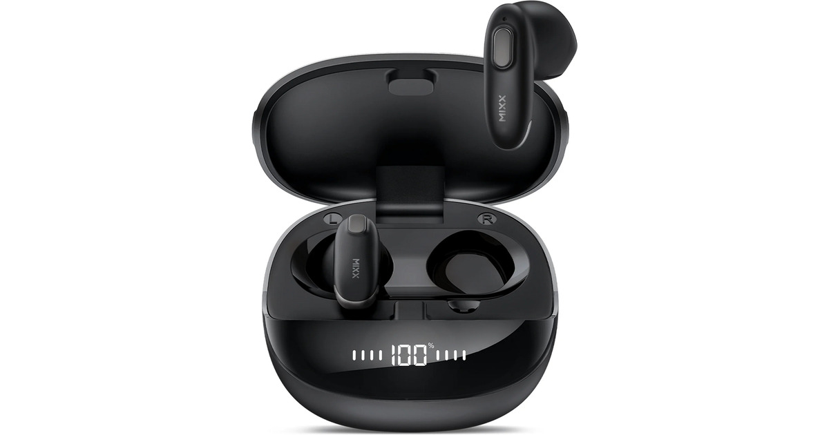 MIXXStreamBuds Hybrid Charge 2 True Wireless Earbuds in-ear oortjes  (Zwart)