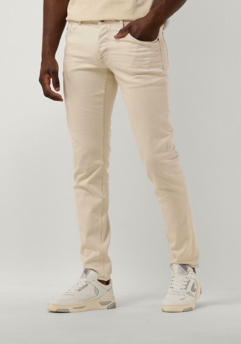 CAST IRON ecru cast iron skinny jeans shiftblack tapered ecru denim