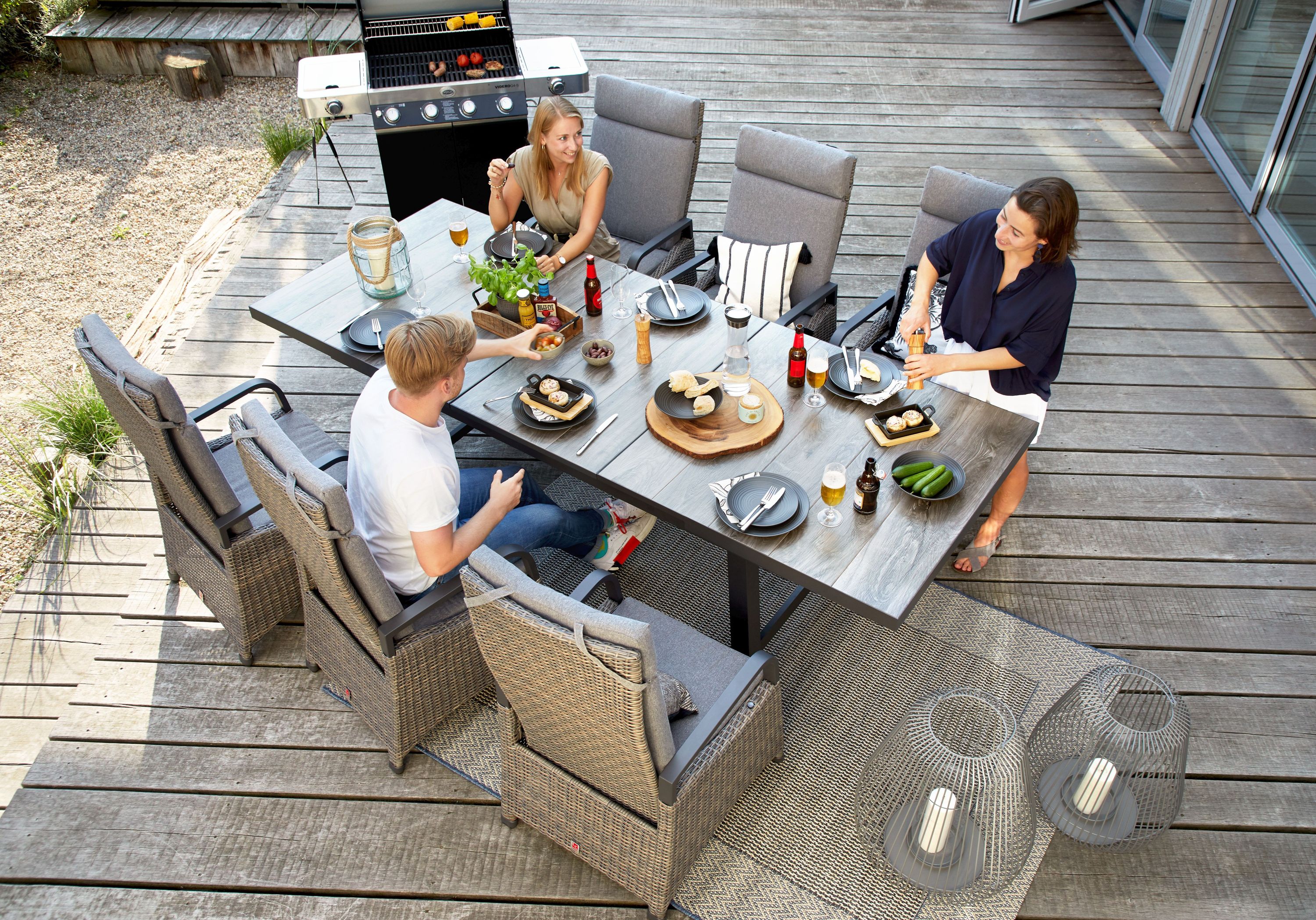 Gartentisch Outdoor Keramo