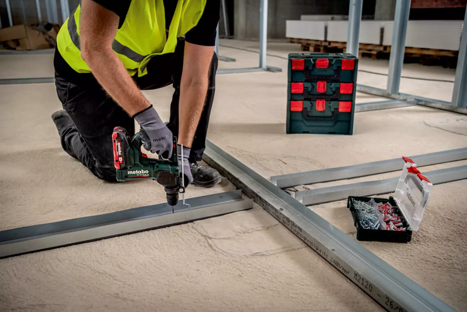 Metabo BH 18 LTX BL 16 18V Li-ion accu SDS-plus boorhamer body in MetaBox - 1.3J