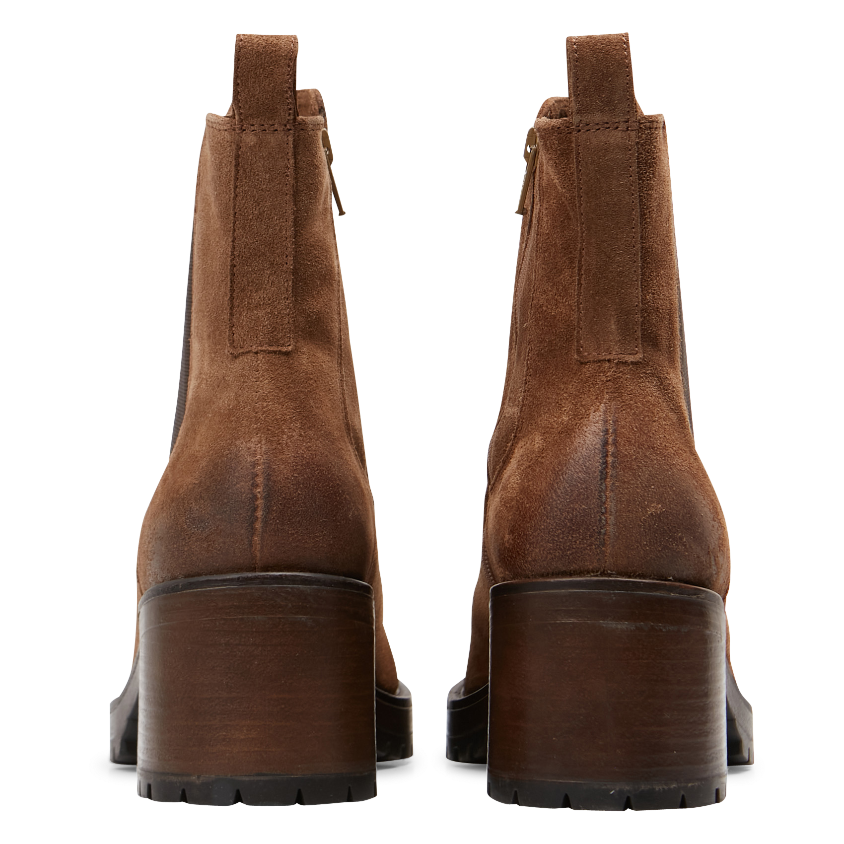 CECILE - Bottines en cuir | Marron
