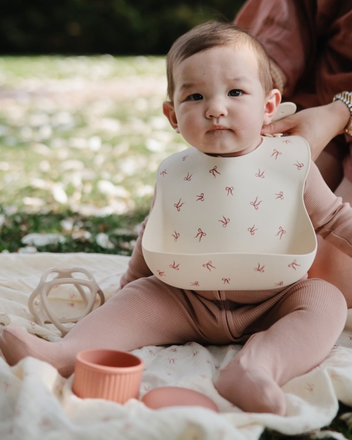 Swaddle Teppe – 100% Økologisk Musselin | 120x120cm
