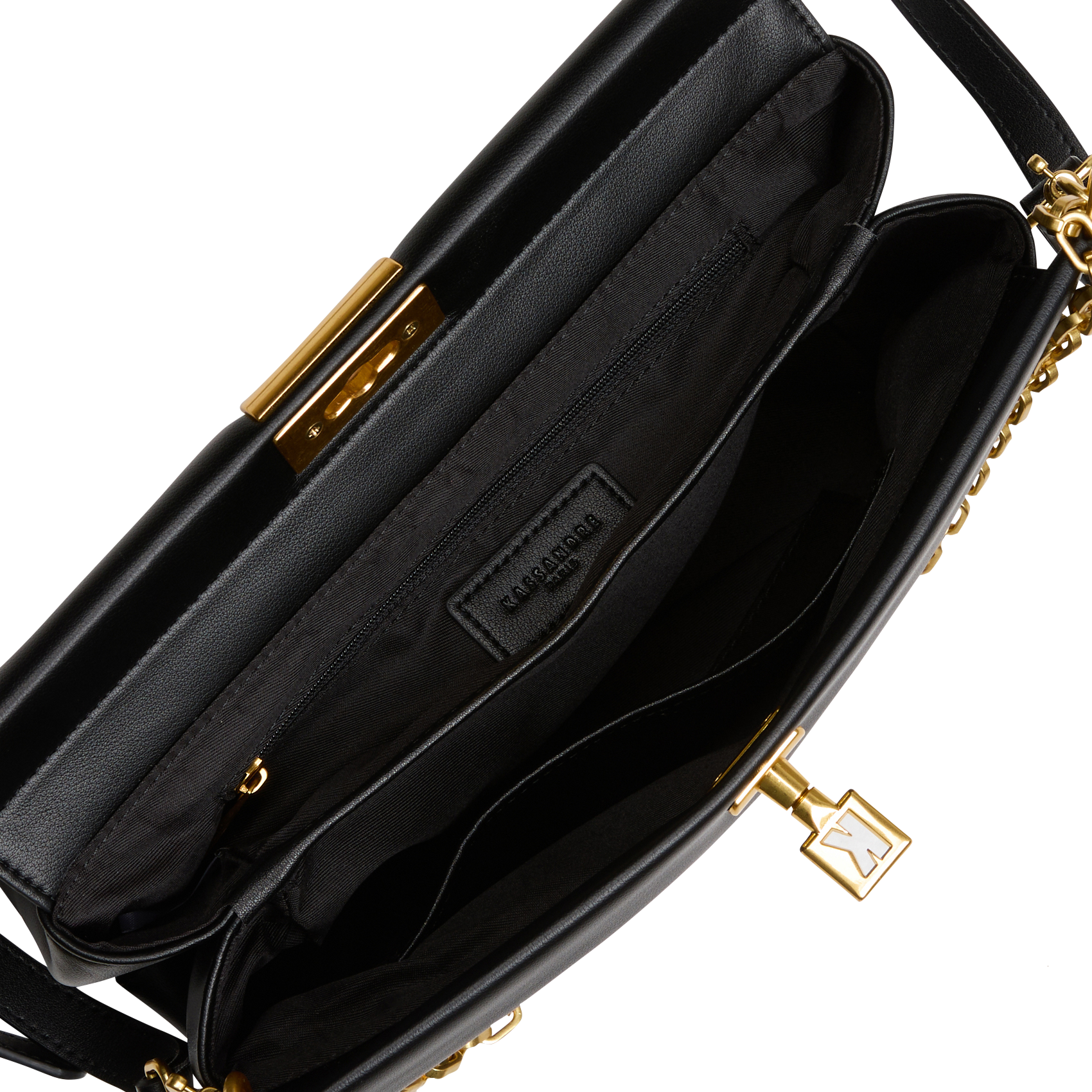 SASKIA - Sac en cuir | Noir