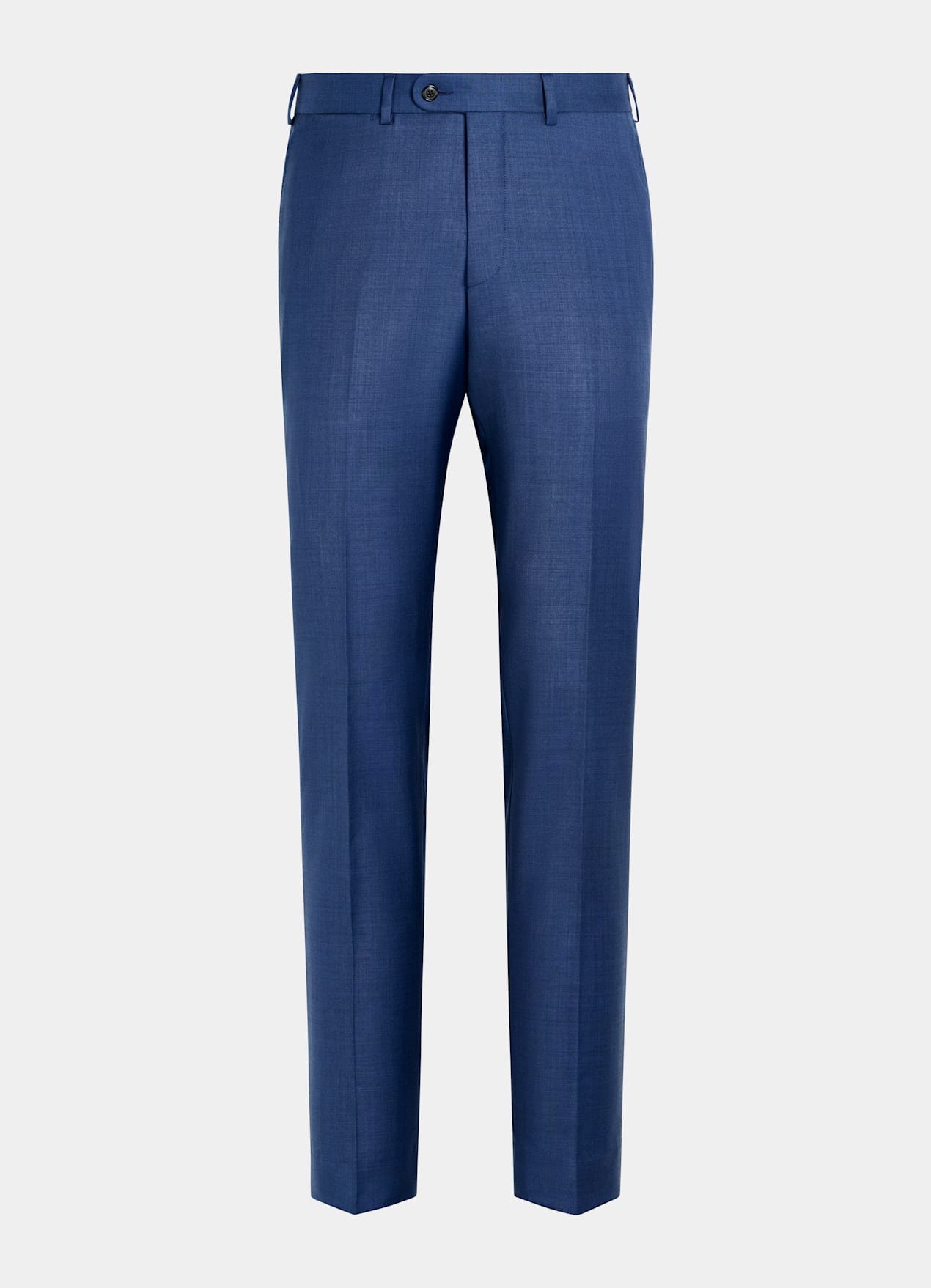 Pantalon de costume Slim Leg Straight bleu moyen