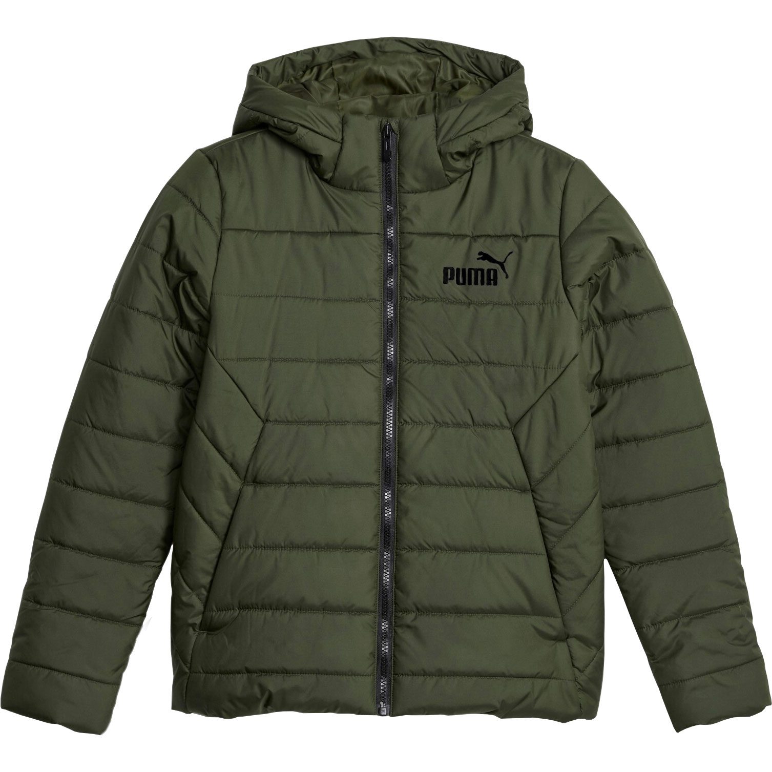 Puma Essentials Hooded Padded Jacke Jungen myrtle