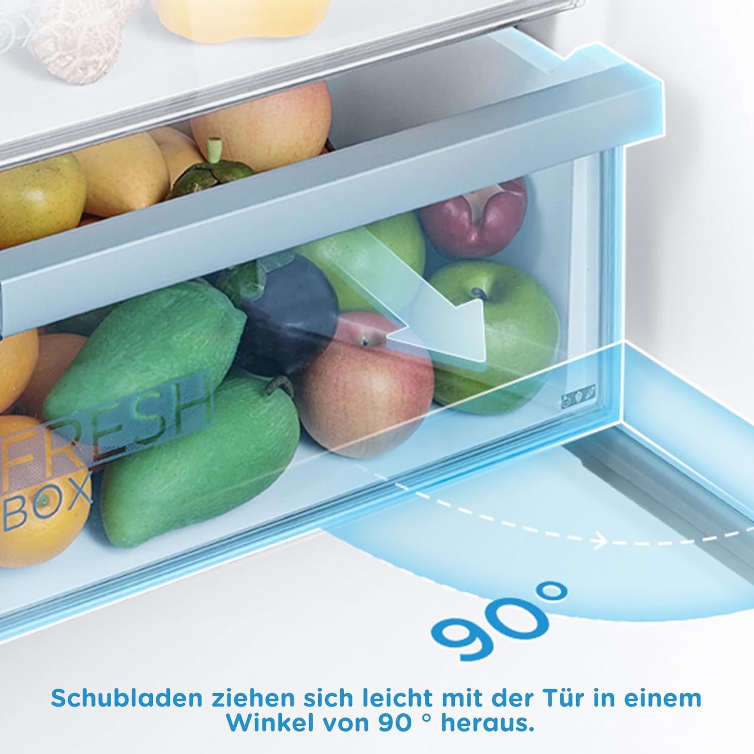 Side by Side Kühlschrank 592L, NoFrost, 360° Multi Air Flow, Intelligente Sensoren, SuperCool Funktion, Flüsterleise 42dB, LED-Beleuchtung, BigBox-Gefrierfach, Titan-Grau, RCS592LS01EU(E)