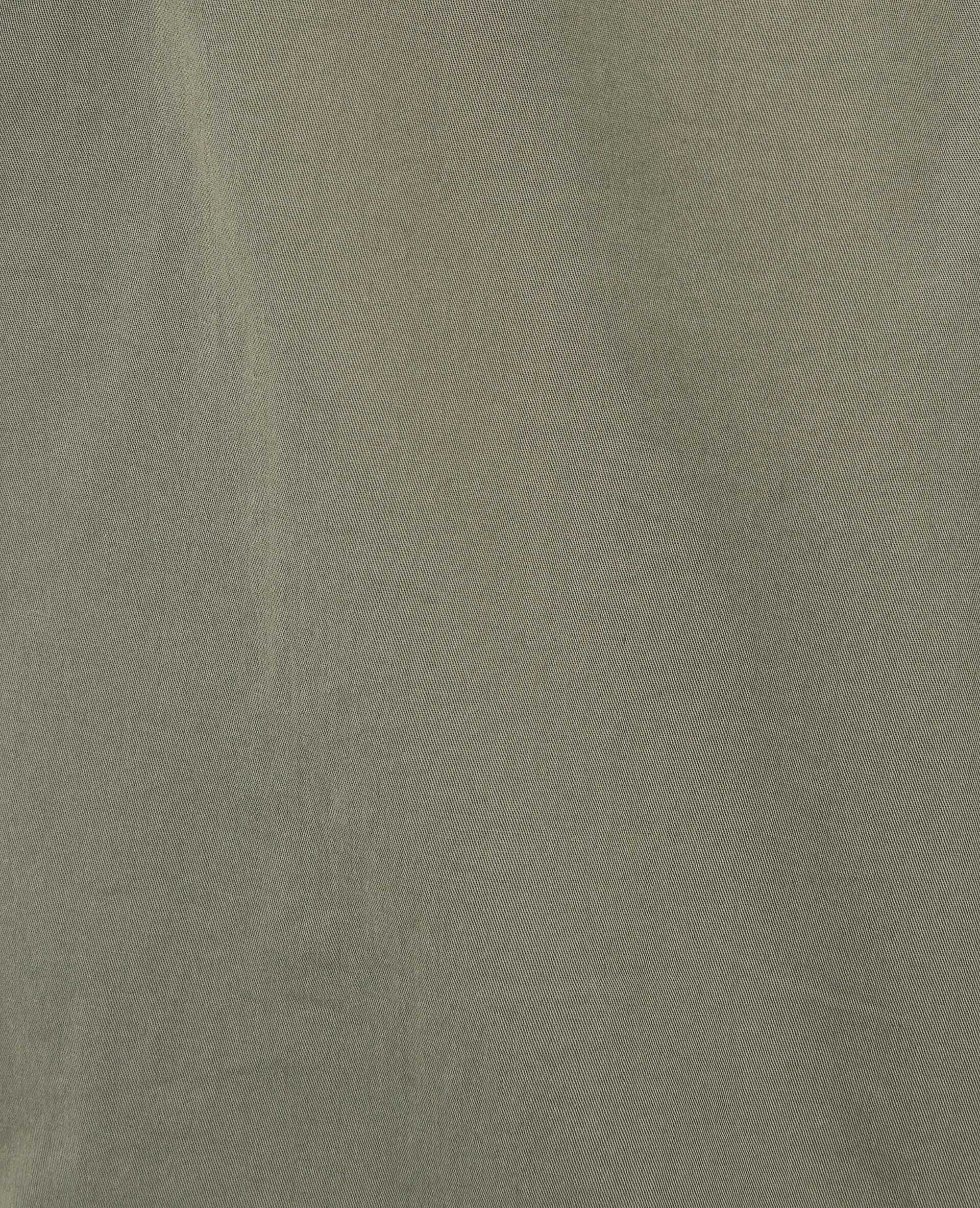 Pantalon parachute bas élastiqués - Vert kaki