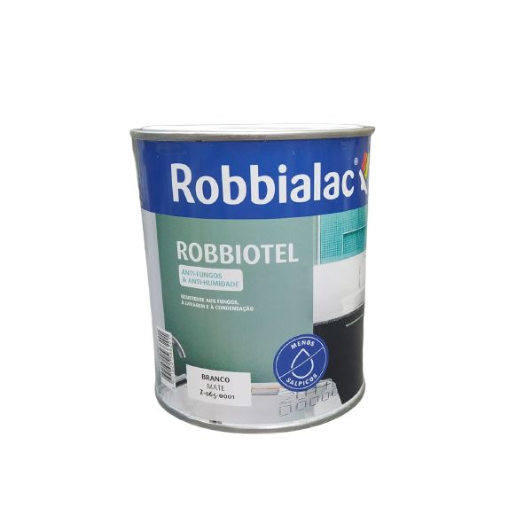 Robbialac Tinta de Interior Mate Robbiotel 0.75l Branca