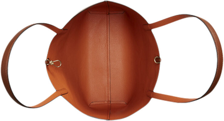 Lauren Ralph Lauren Faux-Leather Reversible Tote Lauren tan/orange