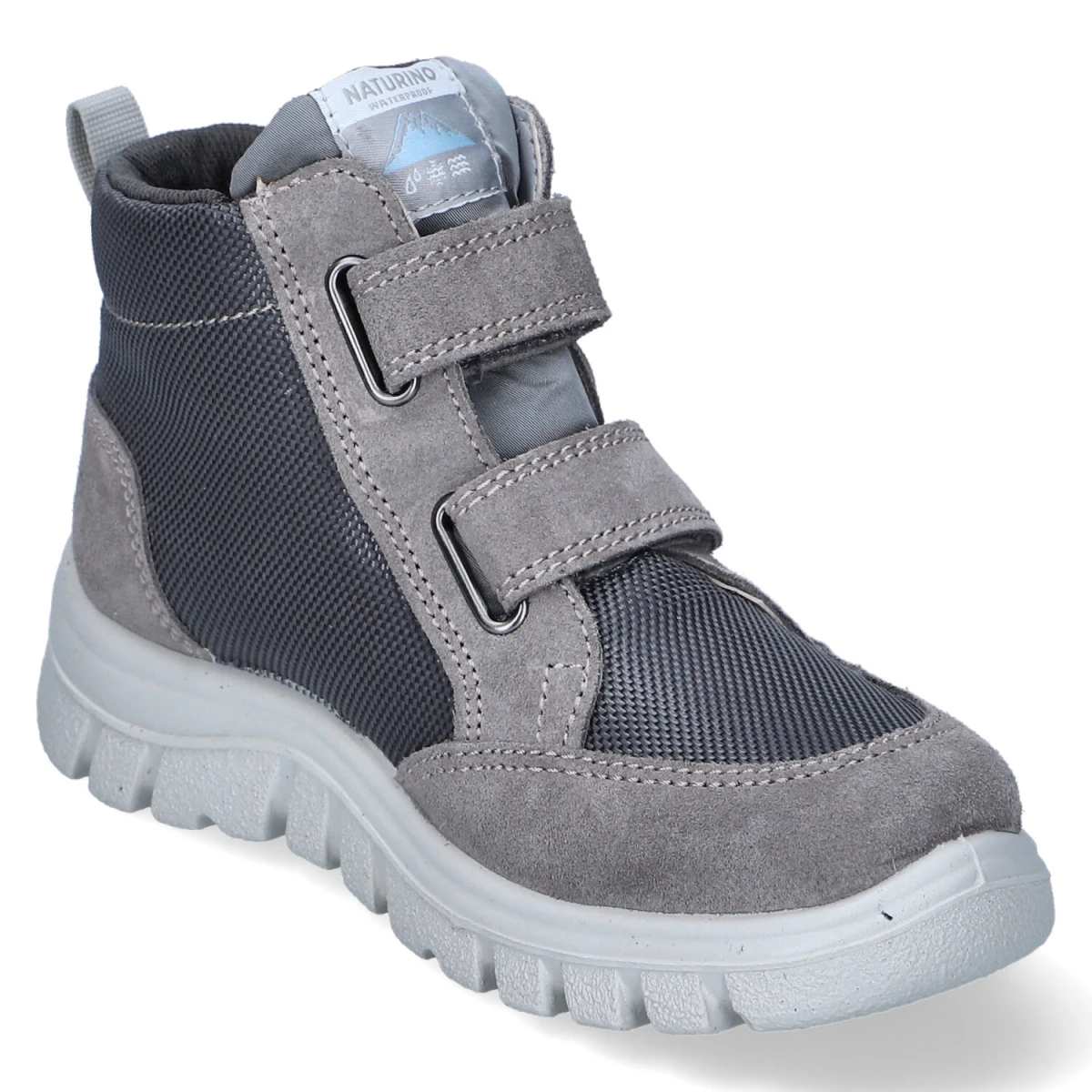 NaturinoKlettstiefeletten GEMINAE - DARK GREY-ROSE