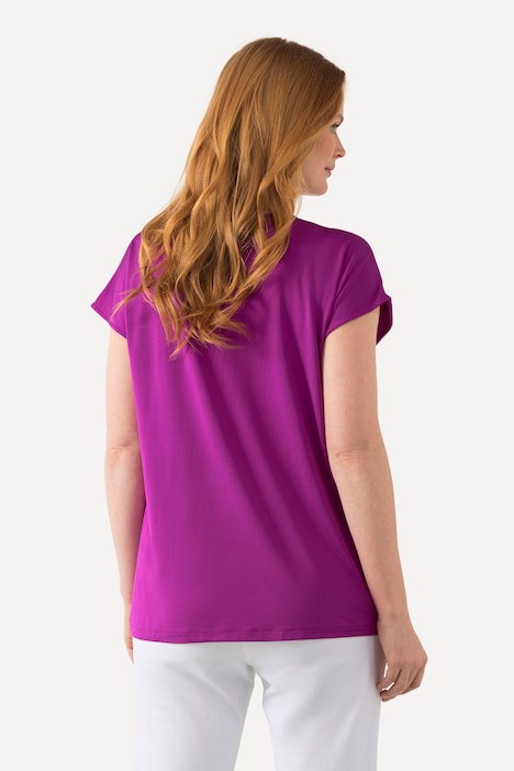 Slinkyshirt, Knoten, Classic, V-Ausschnitt, ärmellos