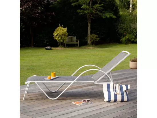 Bain de soleil en aluminium Sunset