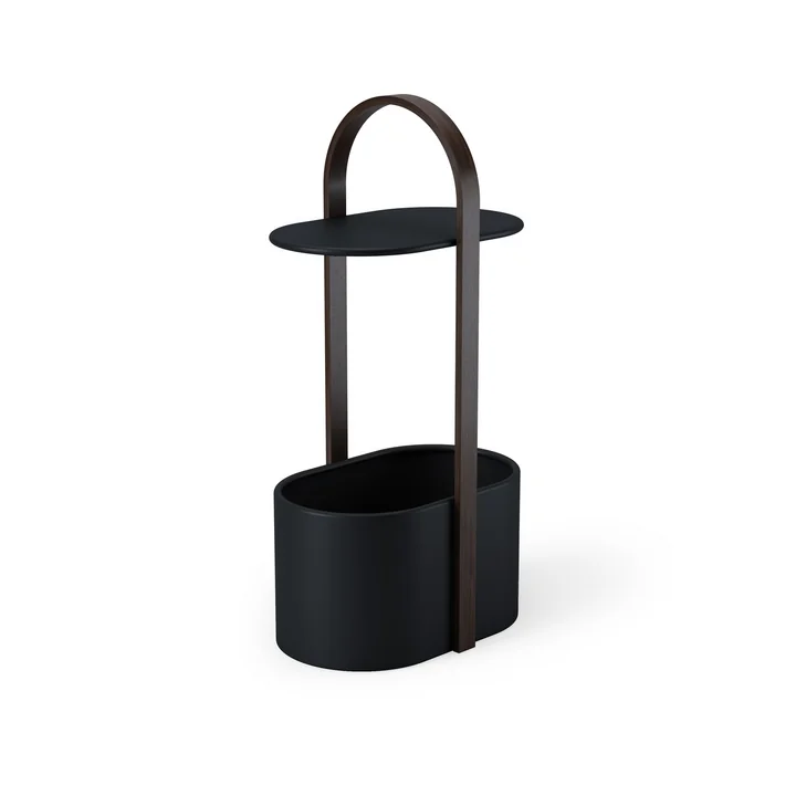 Umbra - Bellwood Storage Beistelltisch mit Ablage, Walnuss / schwarz