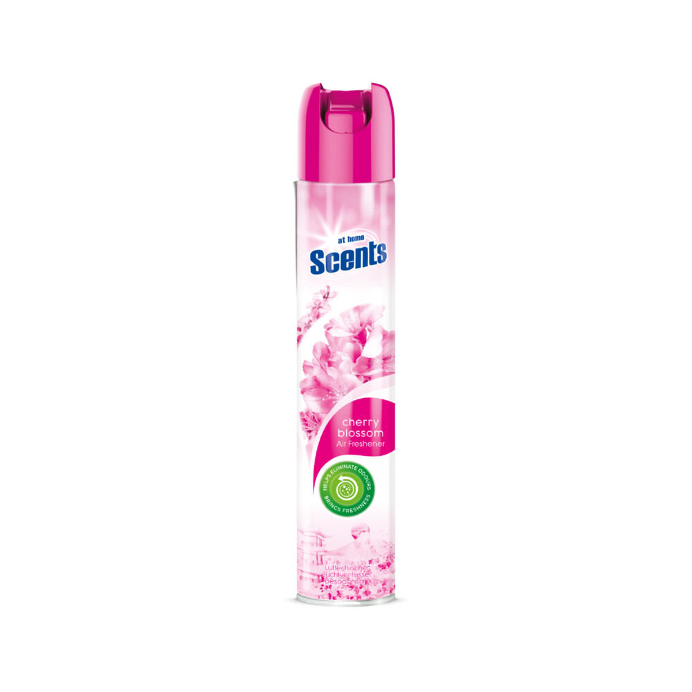 6x At Home Luchtverfrisser Spray Kersenbloesem400 ml