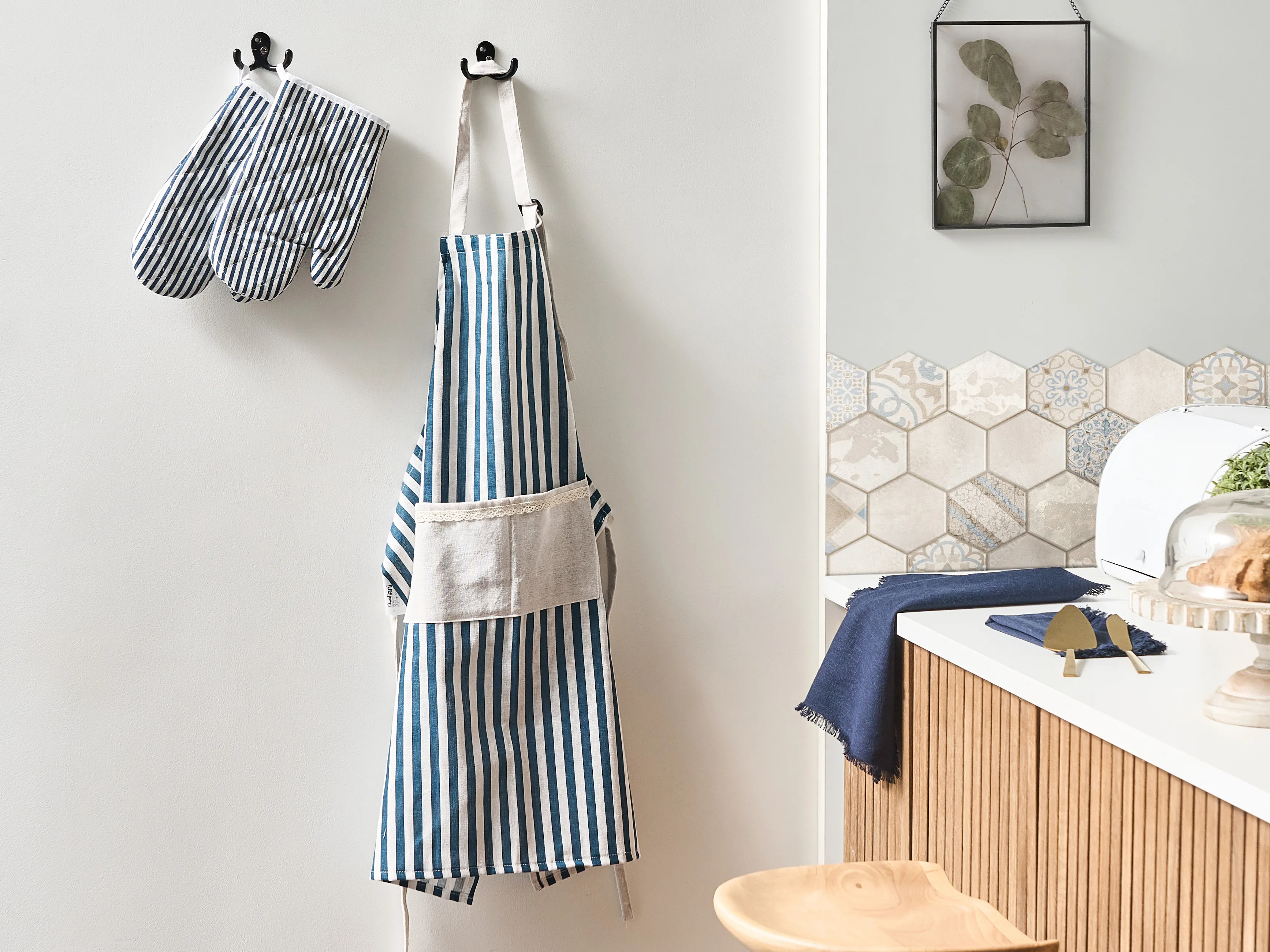 Keukentextielset CUCUMIS Blauw