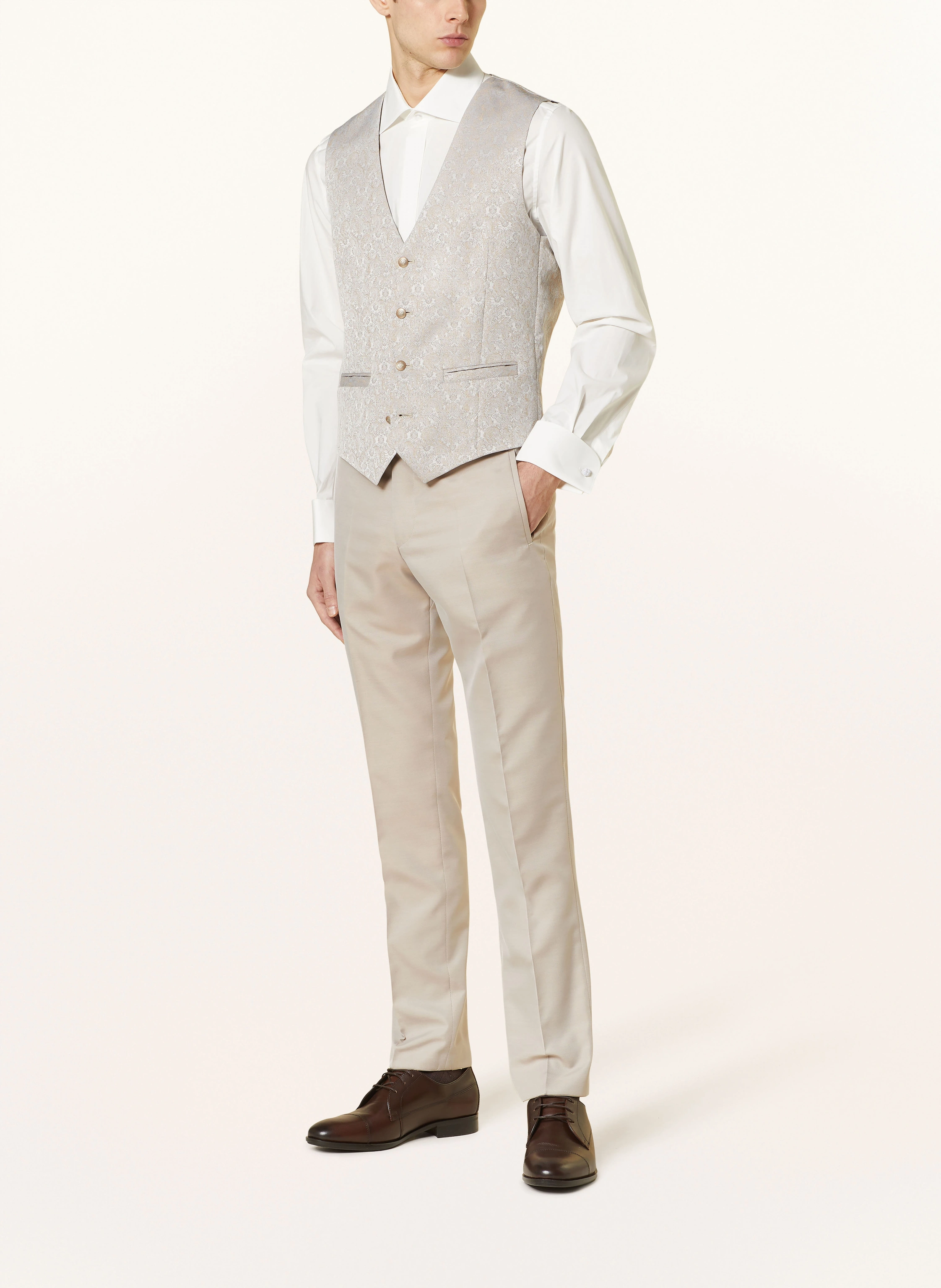 WILVORST Weste Extra Slim Fit