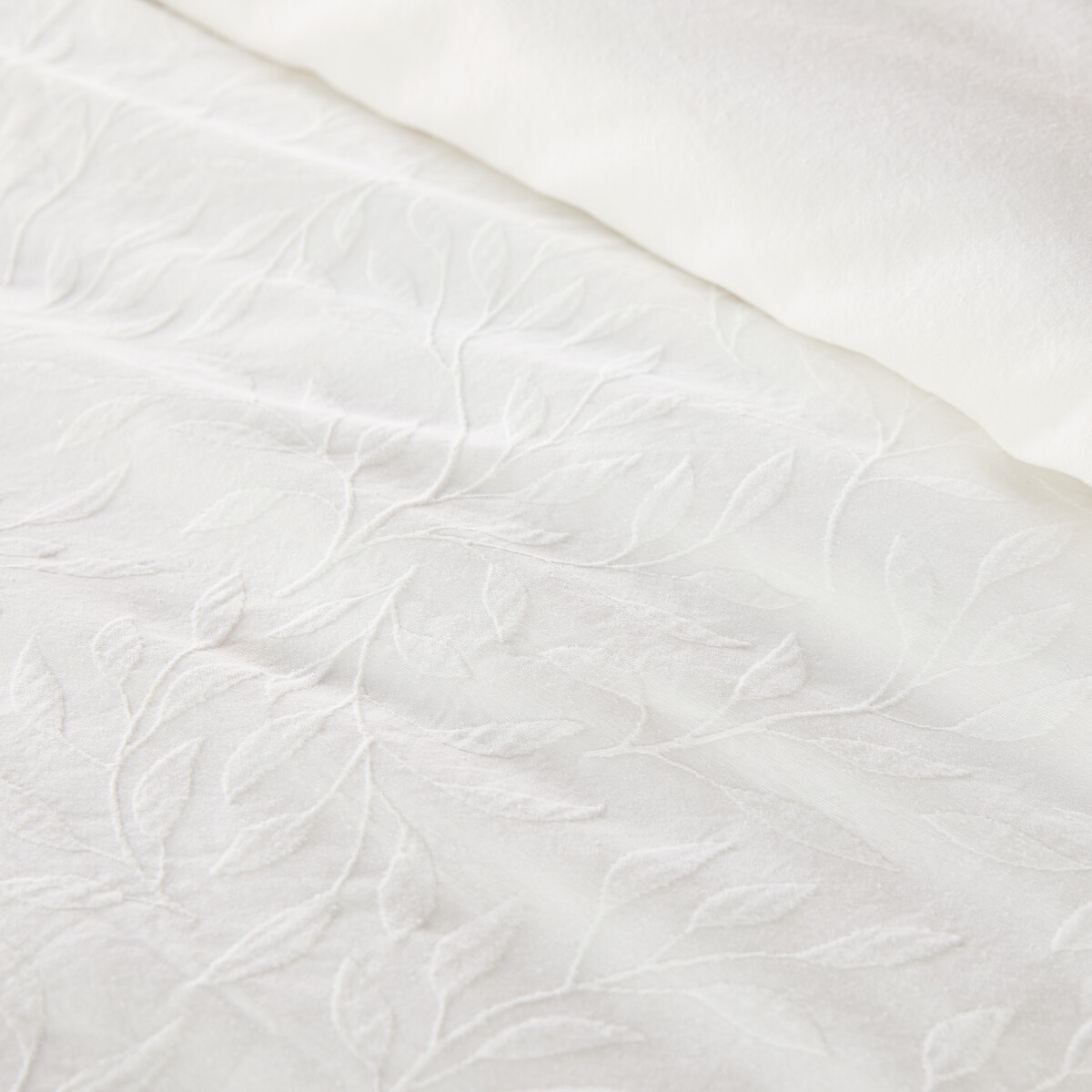 LA REDOUTE INTERIEURS<br>Capa de edredão de algodão jacquard vegetal, Miren