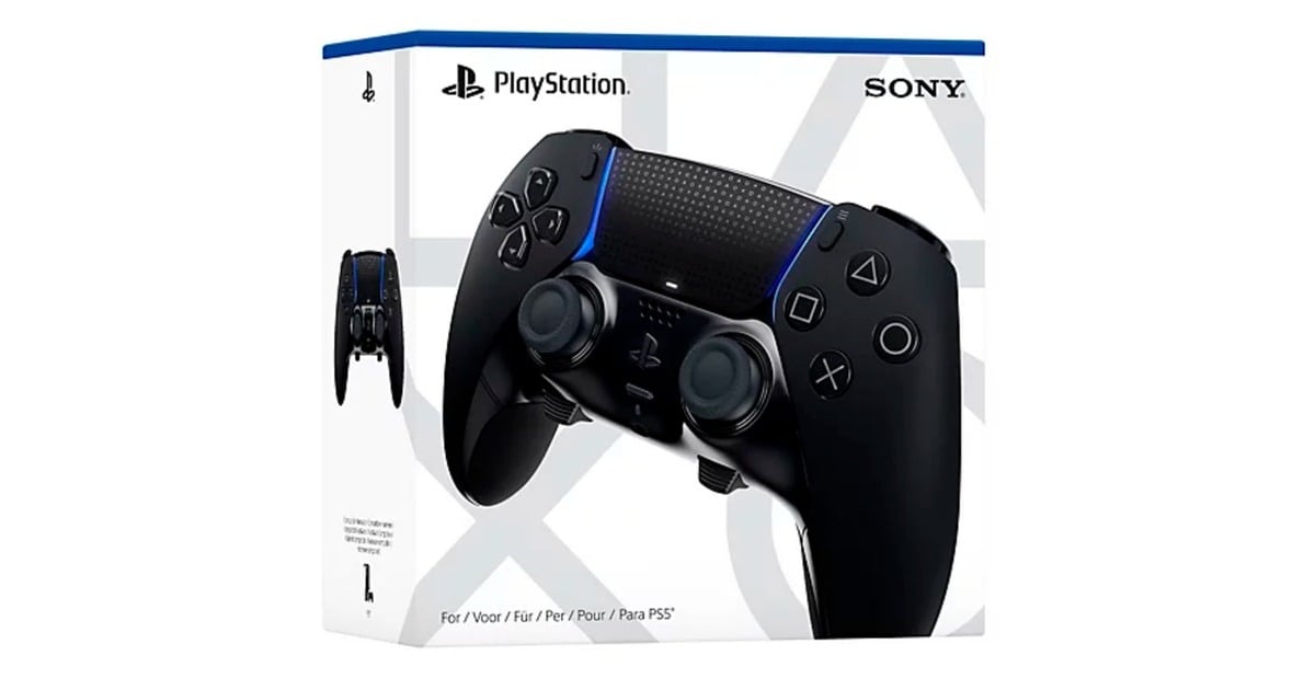 SonyDualSense Edge draadloze controller – Midnight Black  (Zwart)
