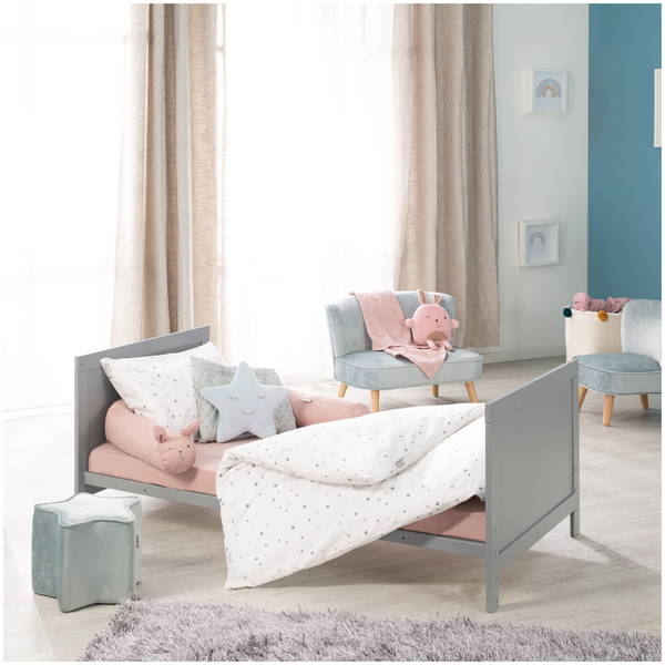 robaroba   Kinderbettset taupe/Sternenzauber