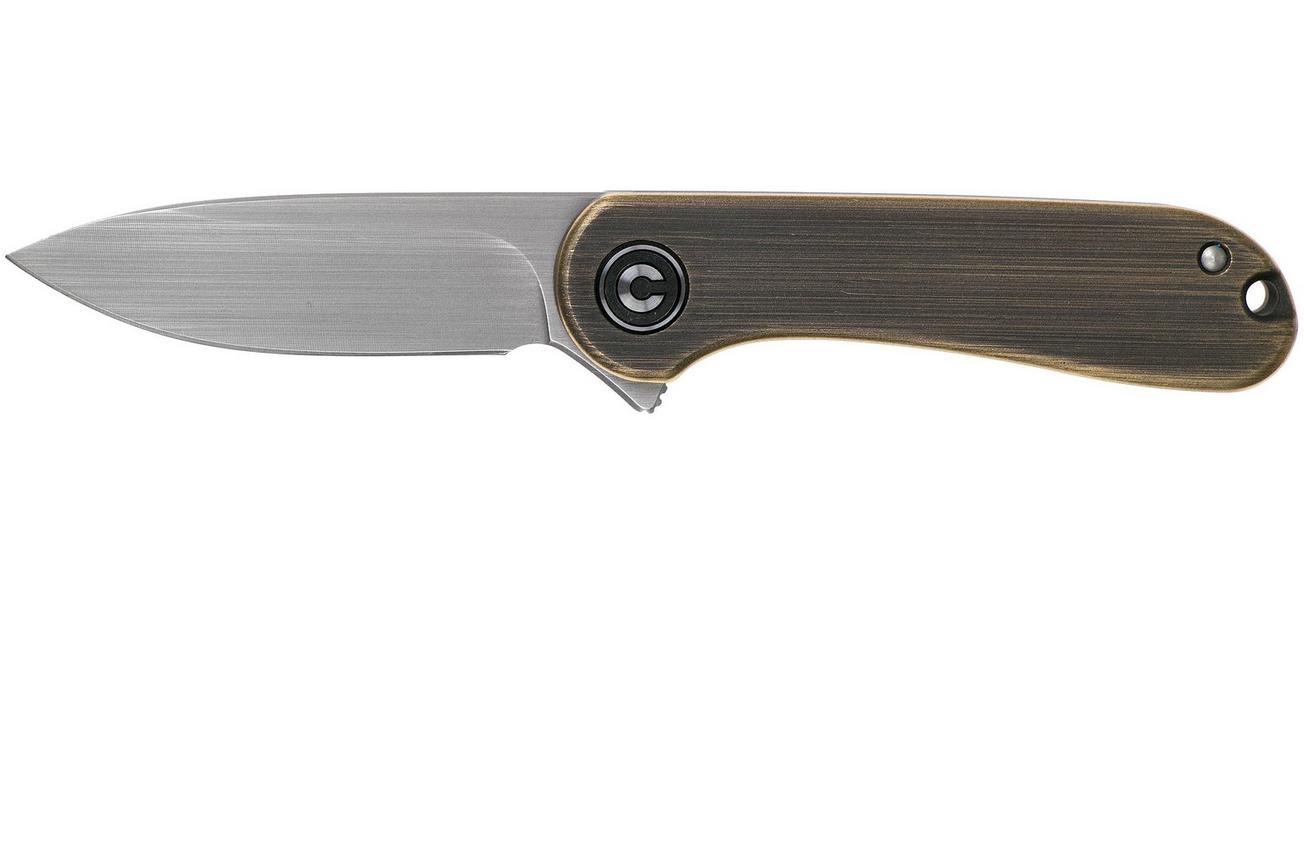 Civivi Mini Elementum C18062Q-1 Brass sleutelhangerzakmes