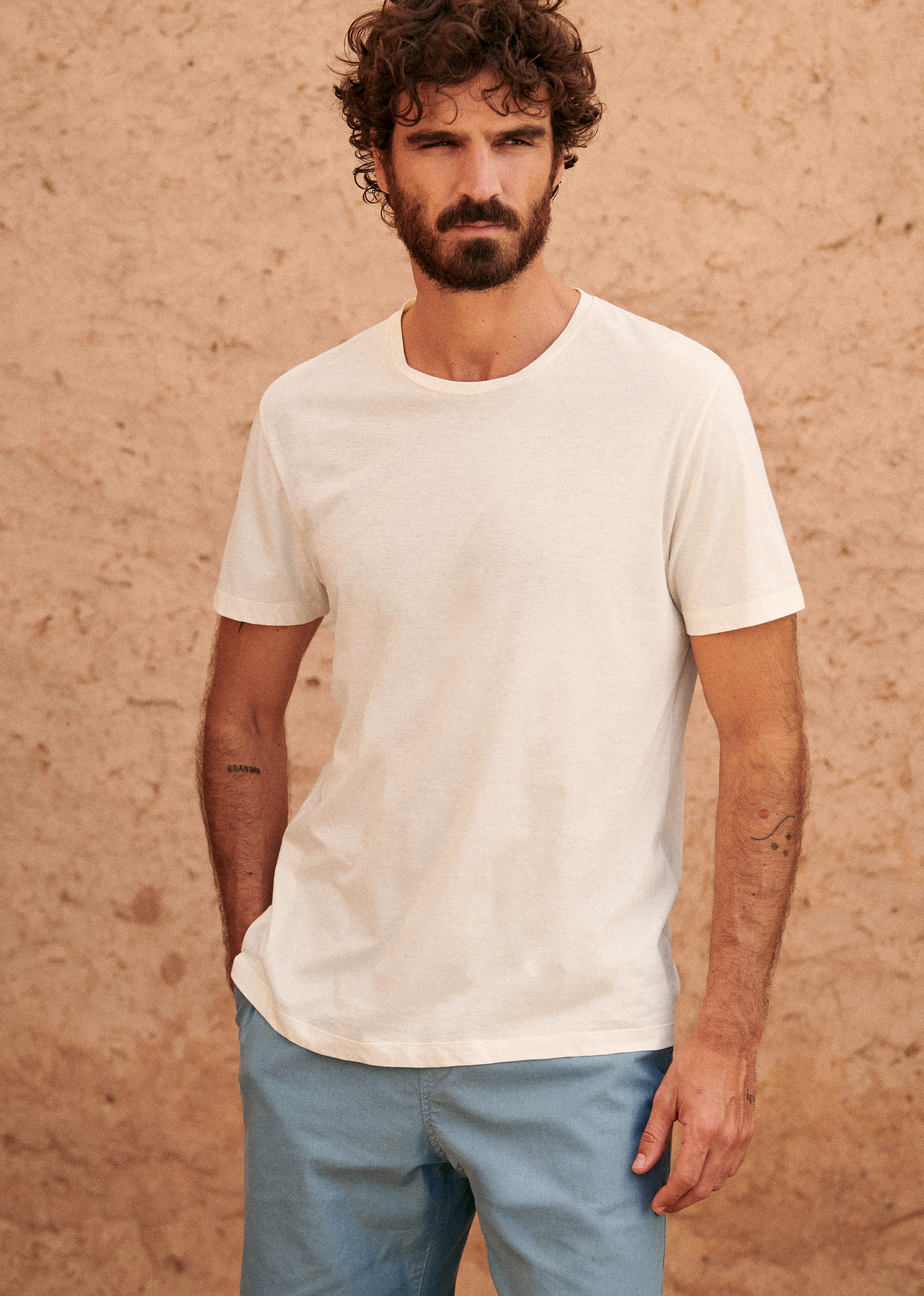 T-shirt Pace - Ecru - E-SHOP/T-SHIRTS 5905382