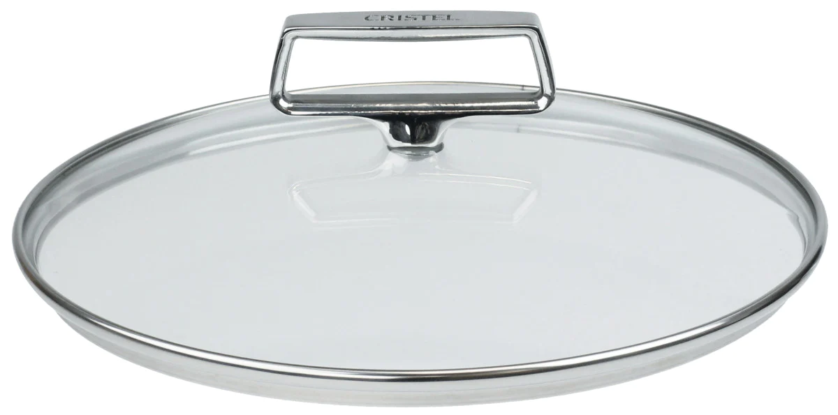 Couvercle en verre bombé Castel'Pro fixe 28cm Cristel