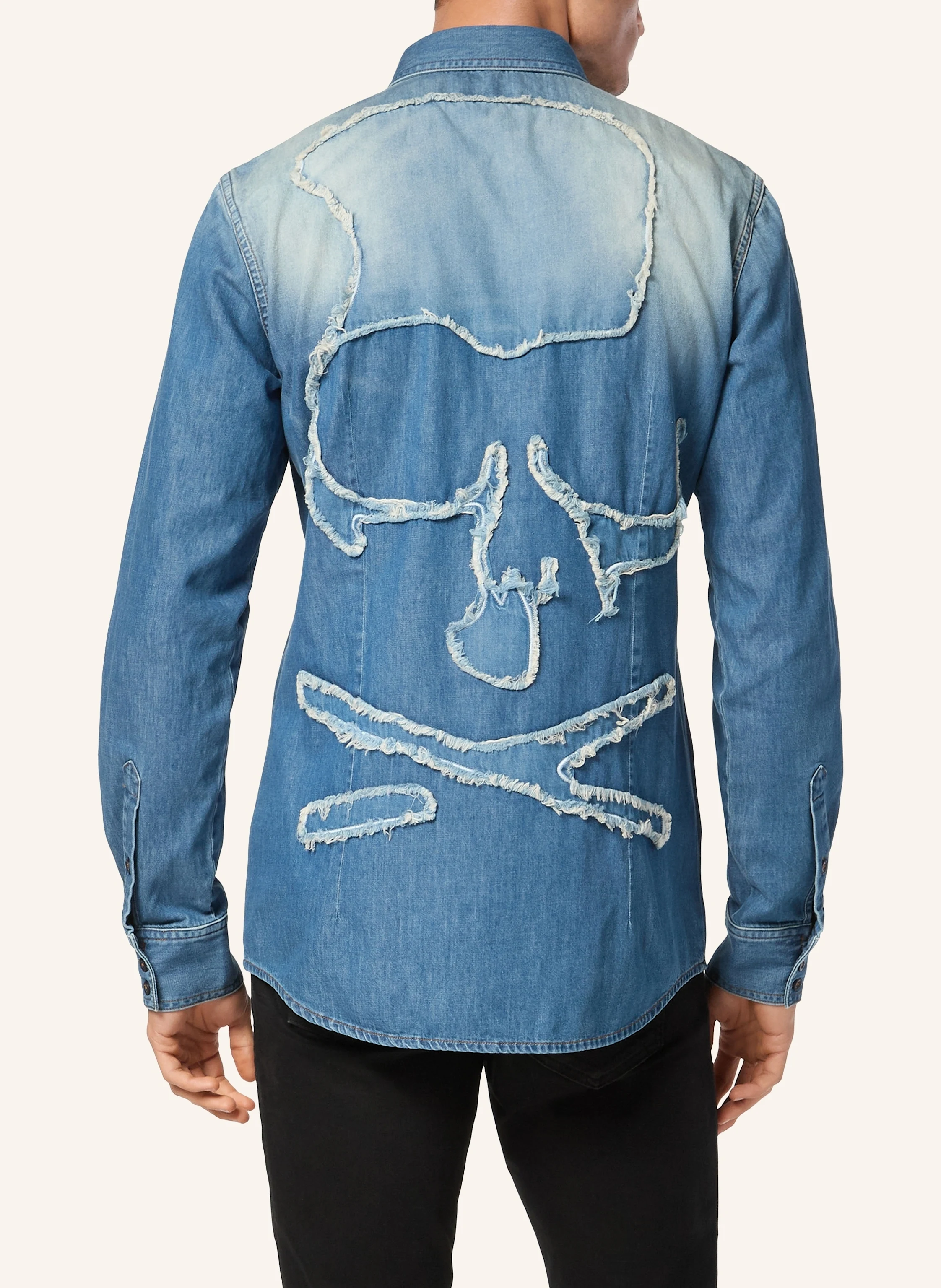PHILIPP PLEIN PHILIPP PLEIN Jeanshemd SKULL&BONES