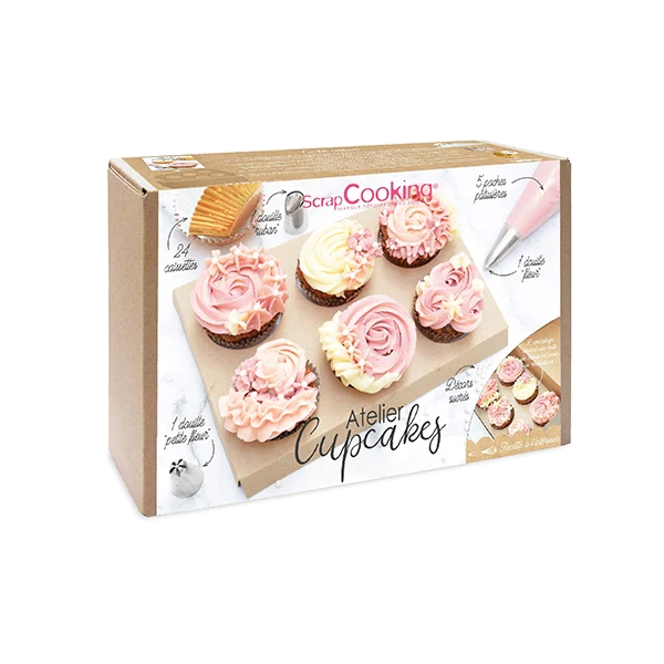 Kit atelier cupcakes Scrapcooking