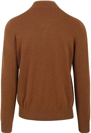 State Of Art Half Zip Trui Hazelnut Bruin 13124004-8400 kopen