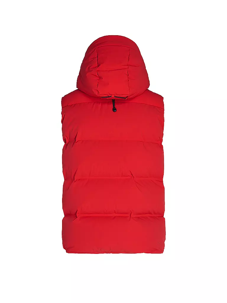 ALPHATAURI Daunensteppgilet DICK OCOAV rot