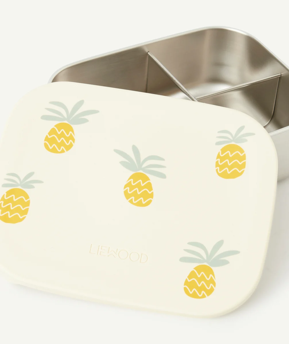 LIEWOODLUNCHBOX EN ACIER AVEC IMPRIMÉ ANANAS
